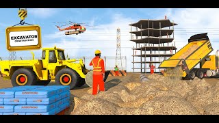 Crane Construction Simulator: Snow Games screenshot 5