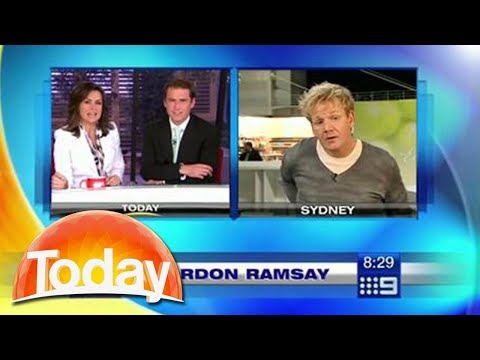 Gordon Ramsay walks out of live interview - 