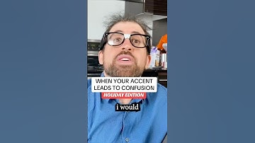 When his accent leads to confusion… #comedy #languagebarrier #holidays #mispronouncedenglishwords