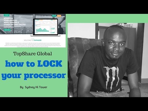 How to LOCK your payment processor in TopShare Global | review by Sydney Hi Tower