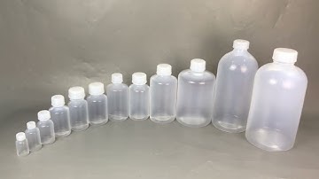 Full specifications of PFA reagent bottles