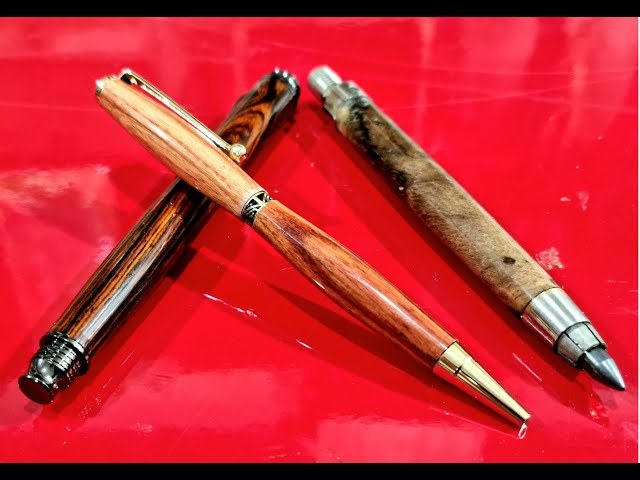 Kopinma Kit Per Tornitura Del Legno - 20 Penne In Legno Pre-forate Da 7 Mm, Per Creare Penne Fai Da Te