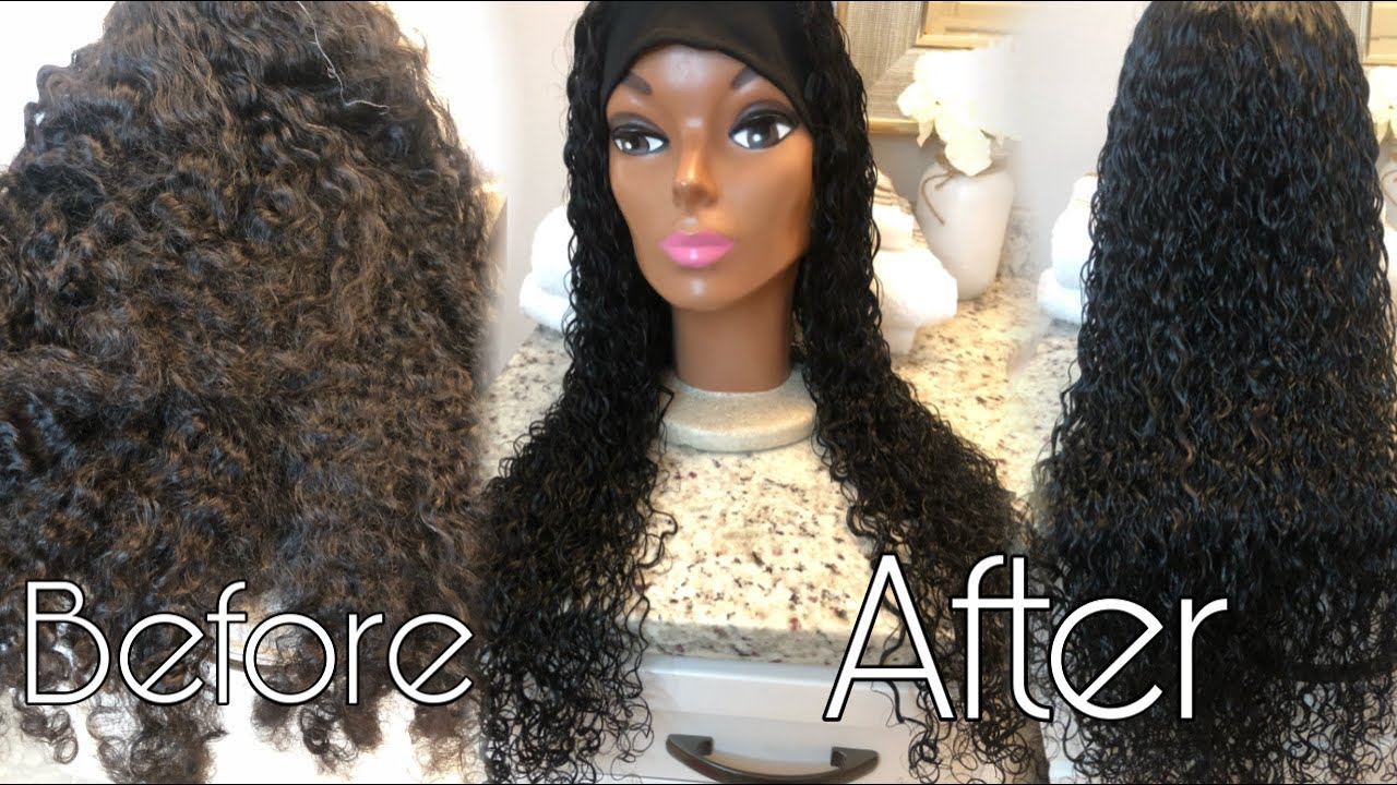 How to Revive a Curly Headband Wig