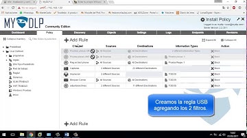Cómo utilizar reglas de almacenamiento extraíbles USB - MyDLP
