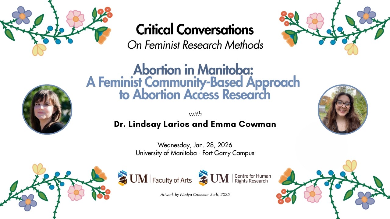 Abortion in Manitoba: A Feminist Community-Based Approach to Abortion Access Research