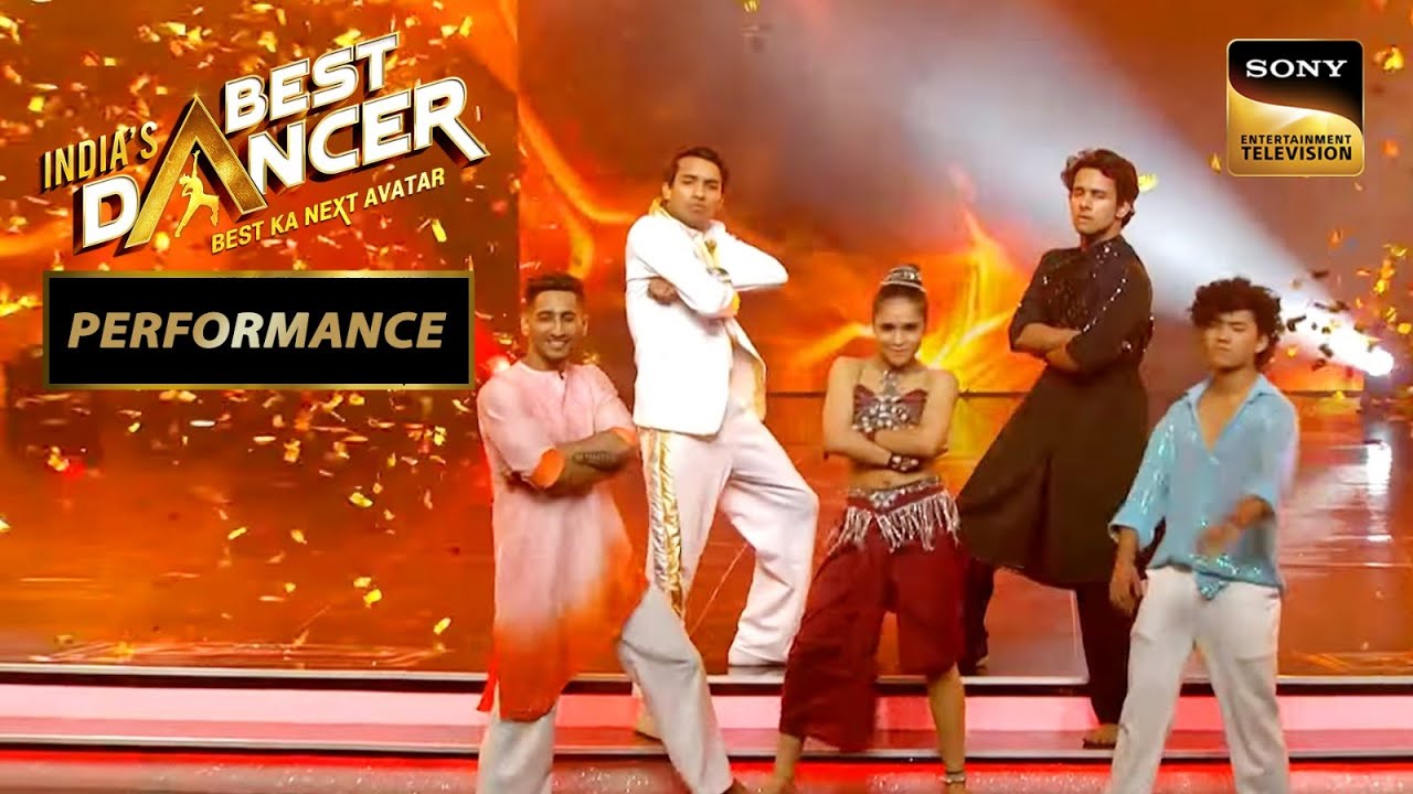India's Best Dancer S3 | IBD Top 5 Finalists ने किया एक साथ Perform! | Performance