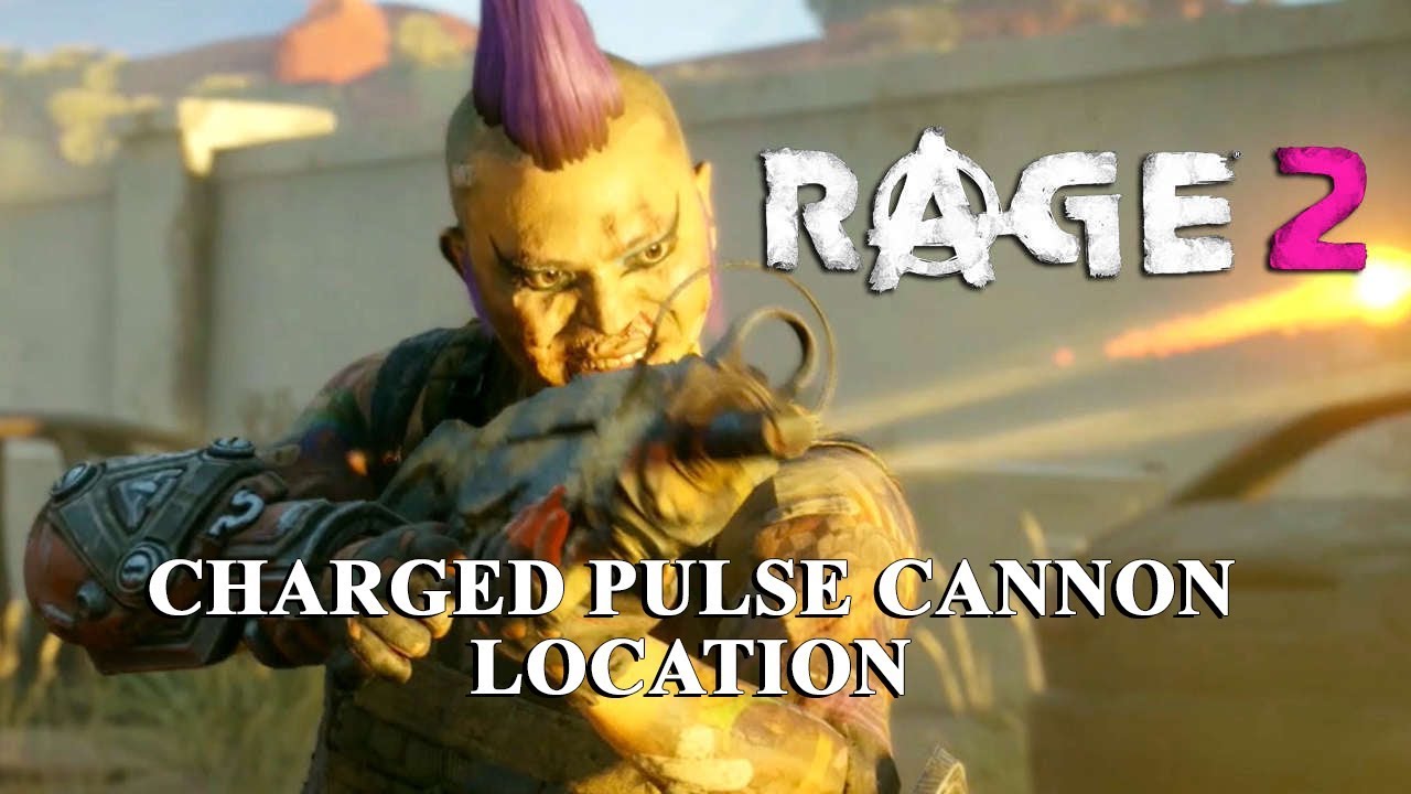 RAGE 2: Charged Pulse Cannon Ark Location