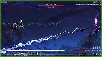 Hazama vs Reki | Blazblue Entropy Effect