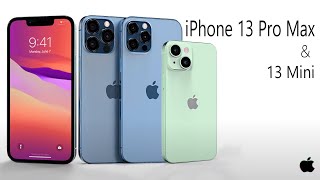 iPhone 13 Pro Max \& 13 Mini - FINALLY LEAKS CONFIRMED THE FIRST LOOK!