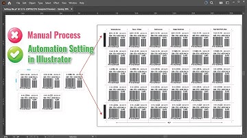 How to Automatically Plate Setting for print | Automation Process for Graphic Design Task
