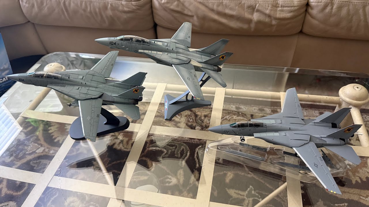 Iceman's F-14A TOP GUN 1/72 diecast (Calibre Wings, Hobby Master