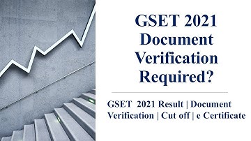GSET 2022 Qualified now what Next ? | GSET 2022 Document Verification | GSET pachi Shu | #gset2022