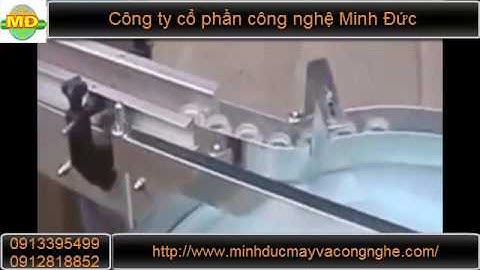 Máy chiết rót dung dịch dạng sệt Minh Đức