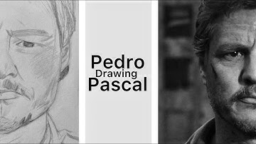 Drawing Pedro Pascal | Joel Miller | The Last of Us