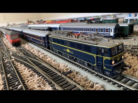 A model of Nostalgic Istanbul Orient Express train 