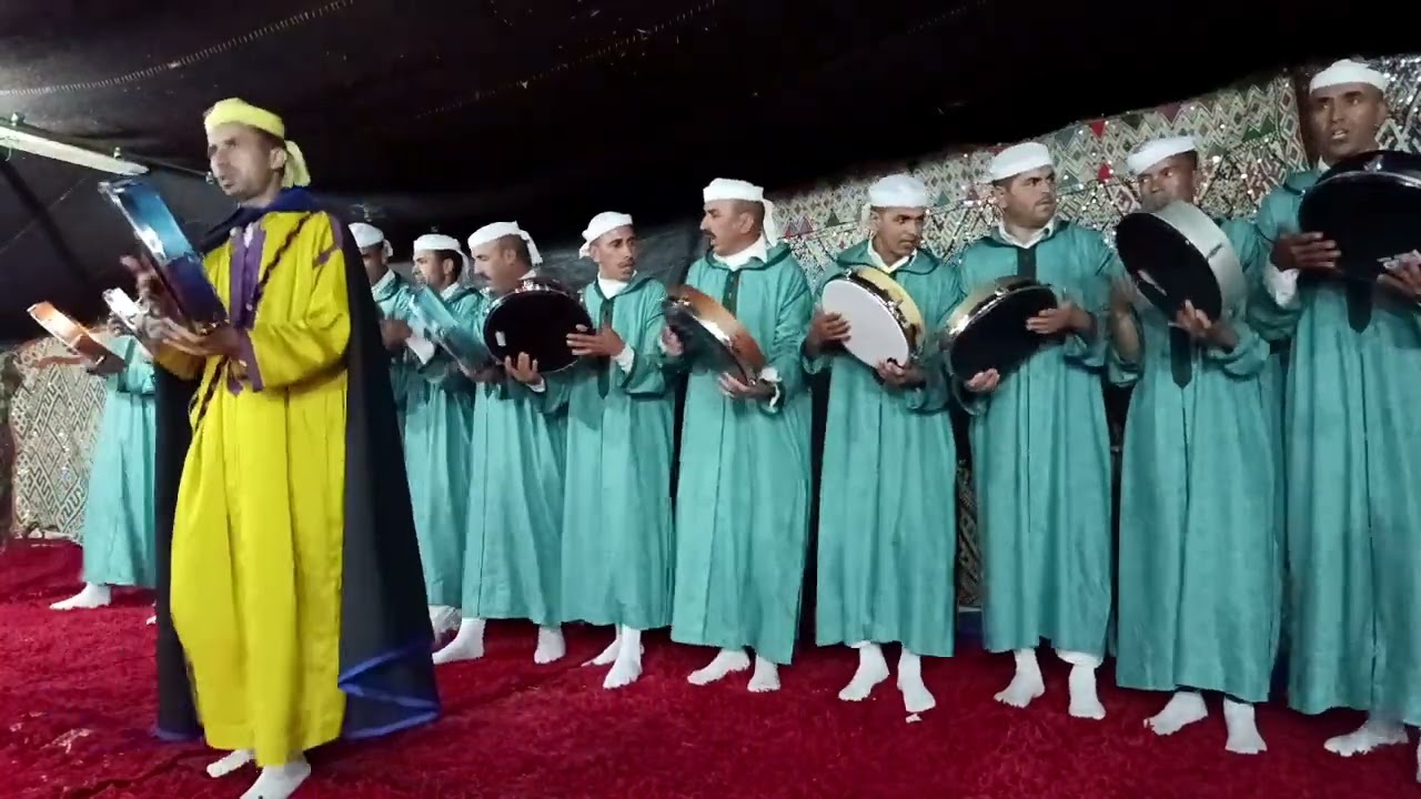 ليلة أسطورية مع أحيدوس إزم إفران في زفاف ميمون أوبير