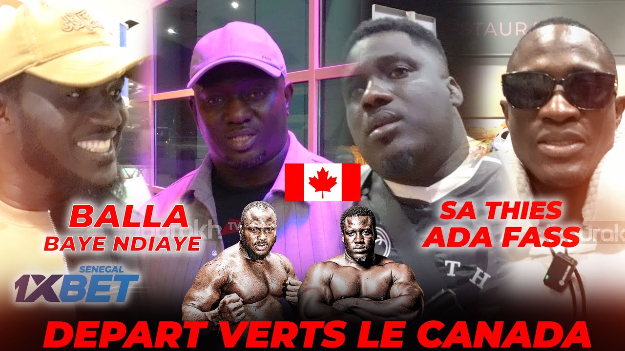Départs de Balla, Ada Fass, Sa Thiès,  Baye Ndiaye vers le Canada. Modou Lô attendu le ...