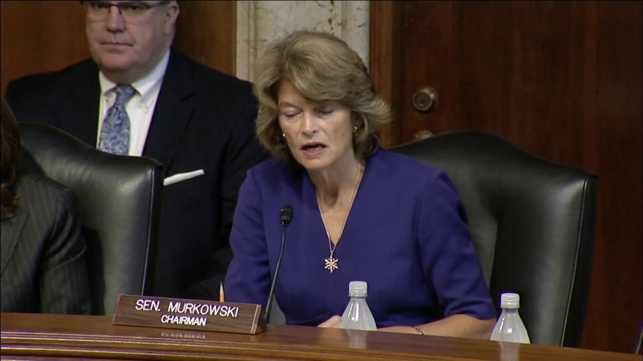natural numbers Sen. Murkowski's Opening Statement - Blackstart Hearing