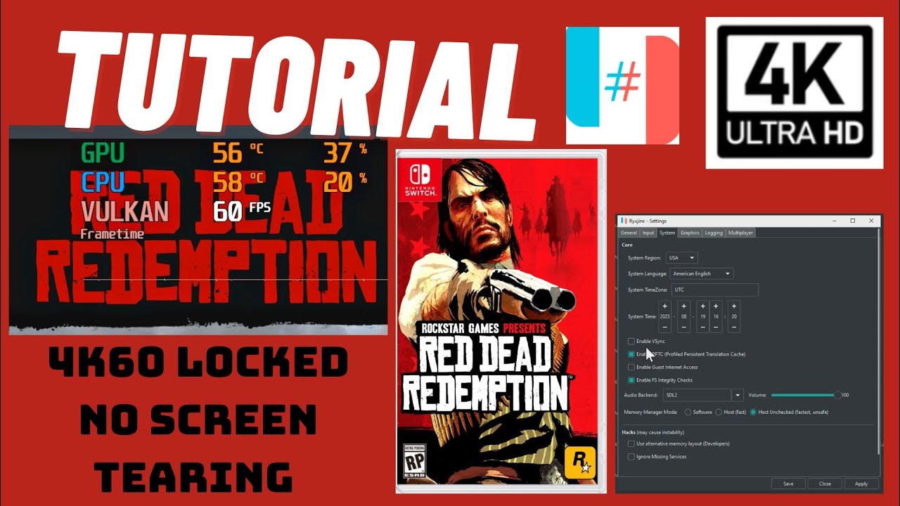 Red Dead Redemption For Switch Is Now Playable On PC Via Emulation