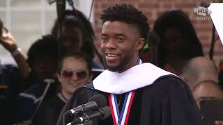 Dr. Chadwick Boseman's motivational speech to the graduated students of Howard University