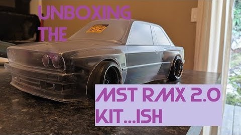 MST RMX 2.0 kit...ish unboxing part 1