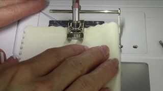 Bernina 530 10 Seam Guide & Stitch Plate Markings