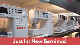 Bernina’s Latest Machines Are Here: PRO Lineup, bernette Serger, New Hoops + More!