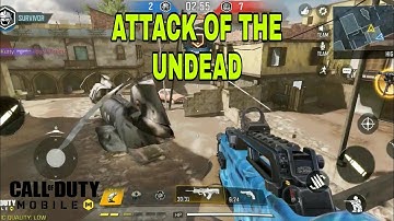 Call Of Duty "ATTACK OF THE UNDEAD" MODE | Amazing Fun Gameplay | CODM MULTIPLAYER
