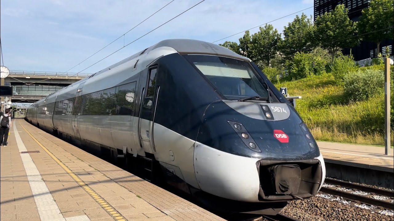 Train spotting at Ørestad station