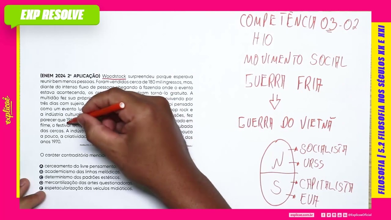 WOODSTOCK SURPREENDEU PORQUE ESPERAVA REUNIR BEM MENOS (...) |  FILOSOFIA NOS SÉCULOS XX E XXI