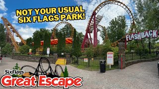 The Most Unique Six Flags Park? My Day at Great Escape