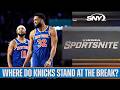 Seeing where the Knicks stand heading into the rest of the regular season | SportsNite
