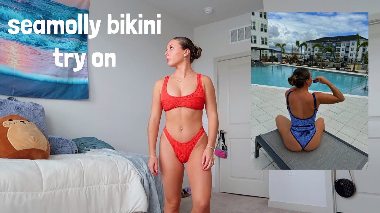 Seamolly bikini try on haul