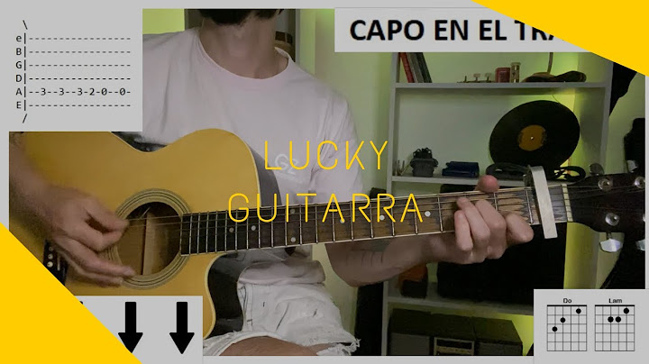 Lucky Guitar version - Guitar performance video thumbnail