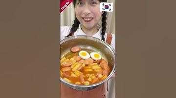 Phát hoảng với LẨU TOKBOKKI TO NHẤT THẾ GIỚI - TOKBOKKI HÀN QUỐC vs VIỆT NAM #lengkalengkeng #shorts