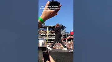 Fans angle of Kanye Performing “Father stretch my hands pt.1” in Chicago