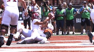 Controversial "non-safety" call at Alabama-Texas game