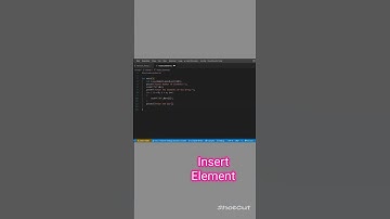Insert element at desired position in array😱||#clanguage#viral