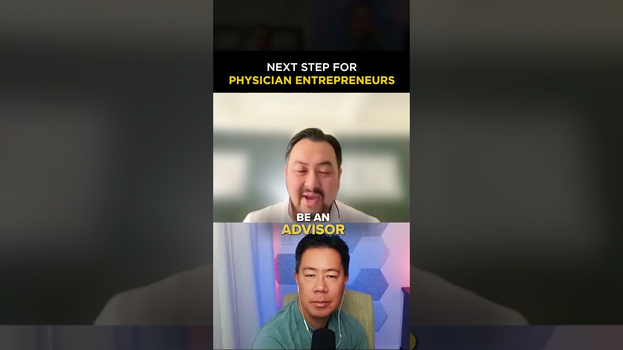 The first steps for physicians with entrepreneurial ambitions #shorts