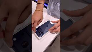 “Finally bought the all-new iPhone 17 Pro 📱 Unboxing Iphone 17 pro deep blue colour 😍 #unboxing