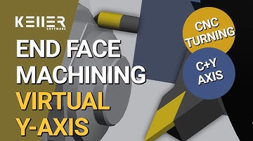End face machining with virtual Y-axis (G15 G17 IP3), CNC Turning, Driven Tools | Instant CNC