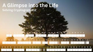 Solving Cryptogram #12
