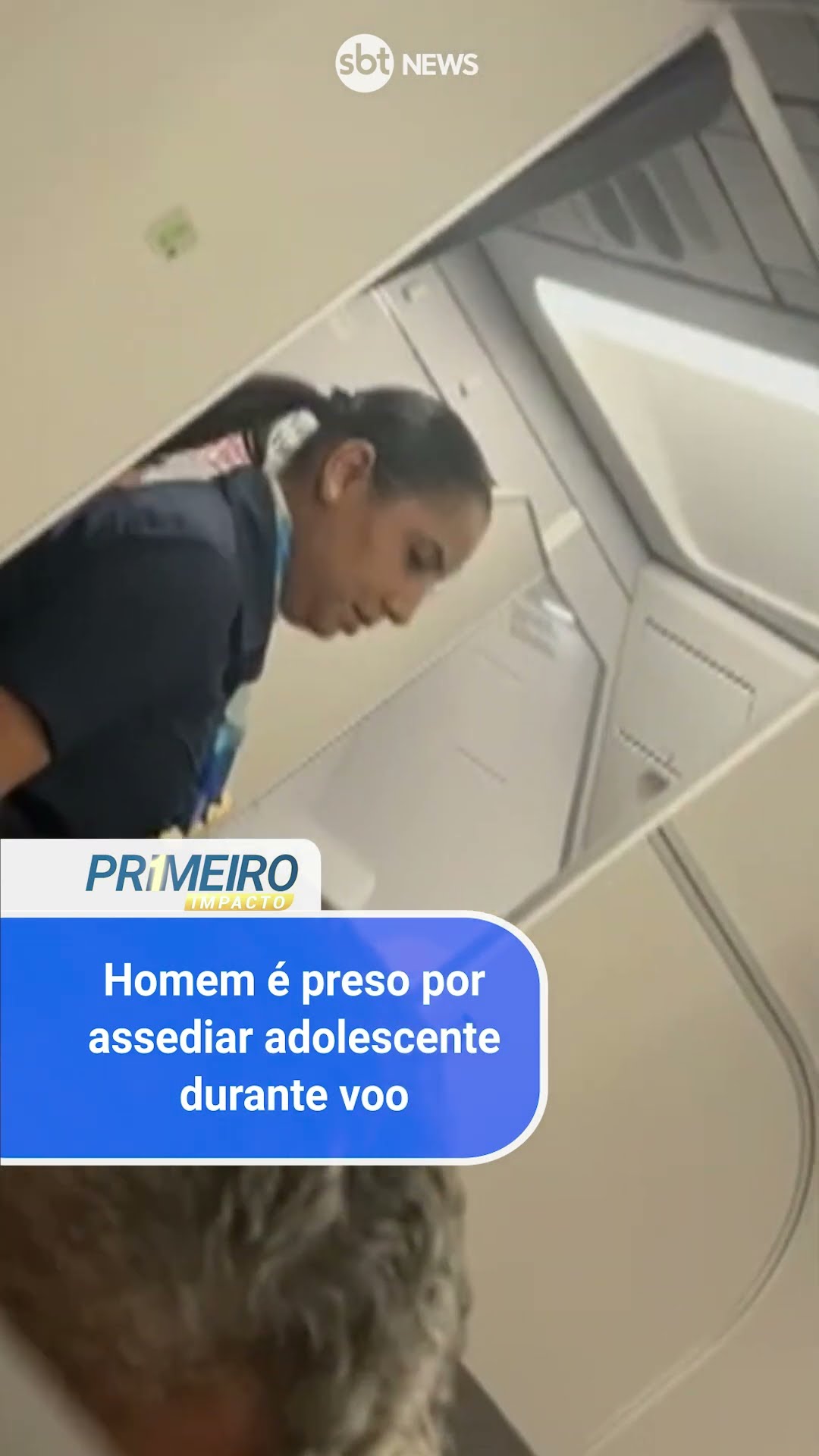 Homem é preso por assediar adolescente durante voo
