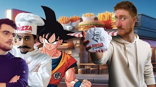 Je goûte le Burger delamama de mister V d’Amixem et dragon ball chez Quick