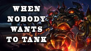 I Was Forced To Tank, So I Picked Tigreal LOL | Mobile Legends