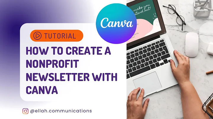 How To Create A Nonprofit Newsletter With Canva #ngo #canvafornonprofits