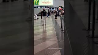 Man arrested for setting fire to check-in desk at Milan&#39;s Malpensa Airport