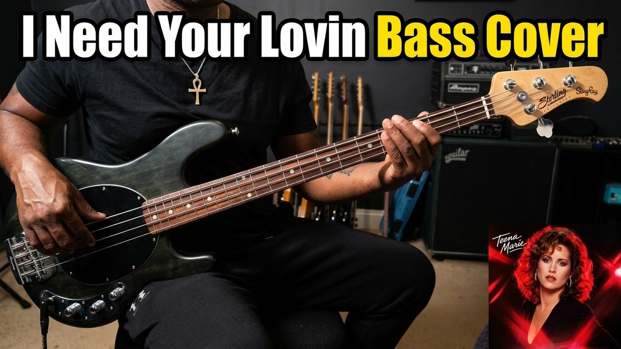Teena Marie I Need Your Lovin Bass Cover