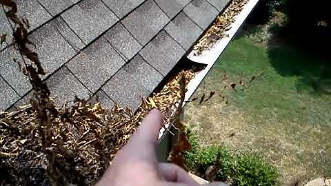 Rain gutter guards work? WRONG! 😡 #recommended #home