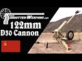 Soviet 122mm D30 Cannon (Firing)